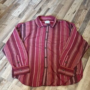 American Eagle Striped buttoned Shirt